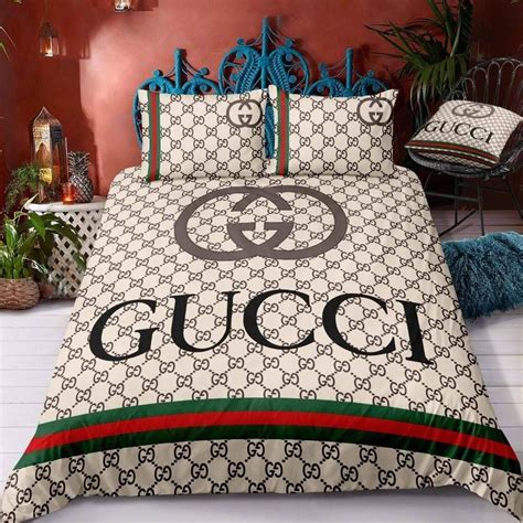 fake gucci bedspread|gucci bed comforter set.